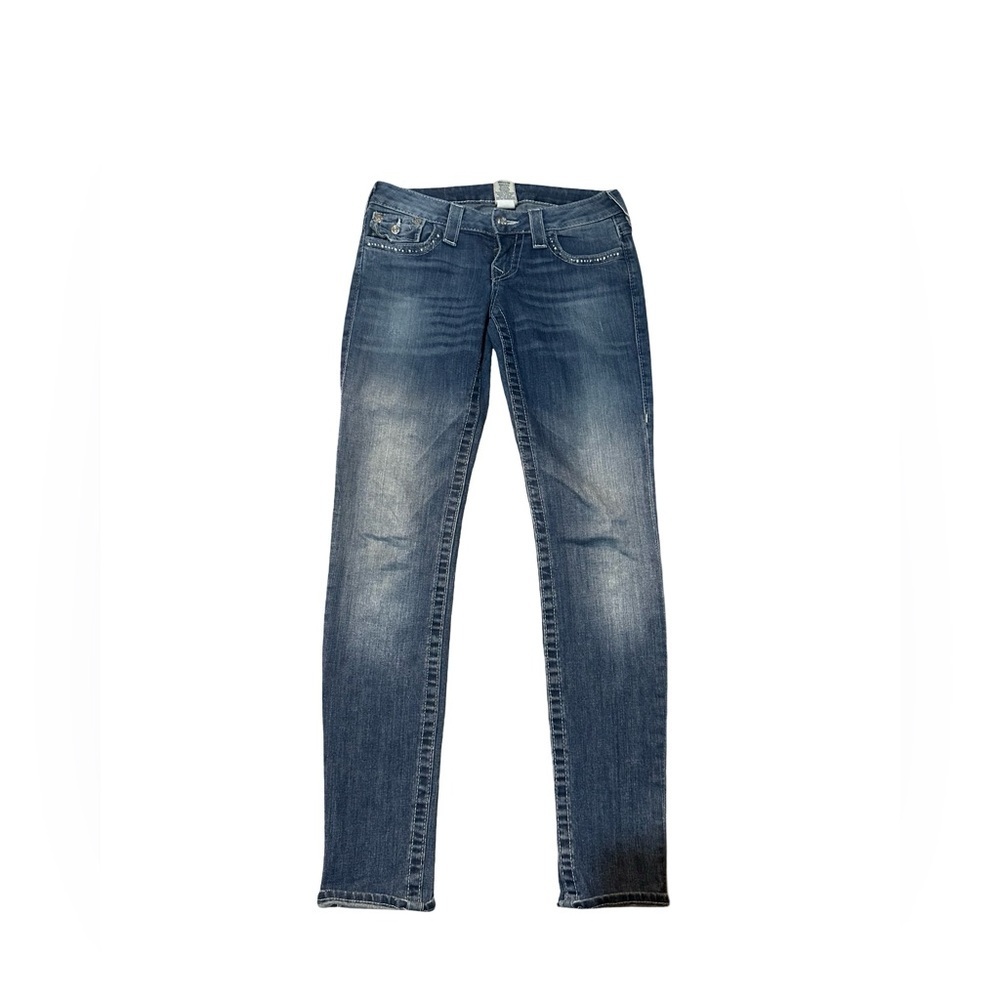 True Religion Medium Blue Skinny Jeans